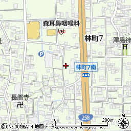 岐阜県大垣市林町7丁目823周辺の地図