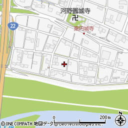 岐阜県羽島郡笠松町円城寺1565周辺の地図