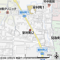 岐阜県大垣市室村町2丁目27周辺の地図