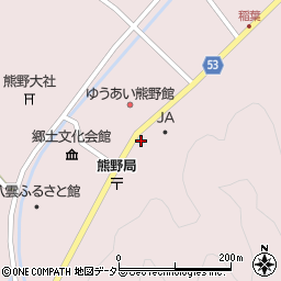 島根県松江市八雲町熊野776周辺の地図