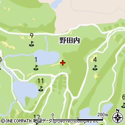 岐阜県多治見市小名田町野田内周辺の地図