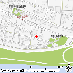 岐阜県羽島郡笠松町円城寺1618周辺の地図
