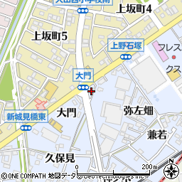 愛知県犬山市上野大門681周辺の地図
