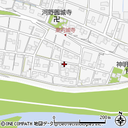 岐阜県羽島郡笠松町円城寺1591周辺の地図