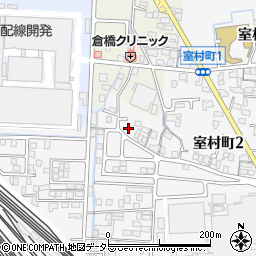 岐阜県大垣市室村町2丁目79周辺の地図