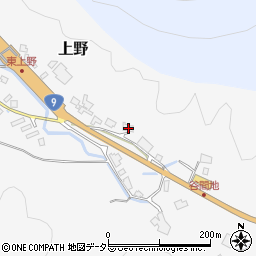 兵庫県養父市上野1347周辺の地図