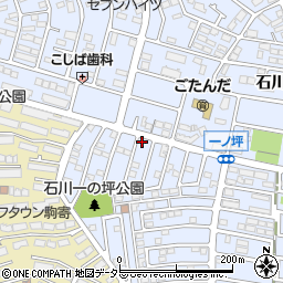 神奈川県藤沢市石川681-22周辺の地図