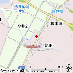 愛知県犬山市今井姥田21-1周辺の地図