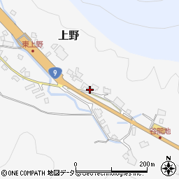 兵庫県養父市上野1315周辺の地図