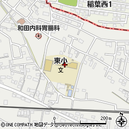 垂井町立東小学校周辺の地図