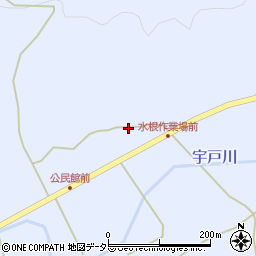 鳥取県鳥取市河原町水根121周辺の地図
