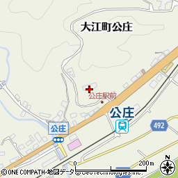 福知山市役所　大江支所鬼の里ＵターンプラザＩ周辺の地図