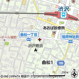 神奈川県秦野市曲松1丁目8-57周辺の地図