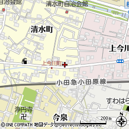 神奈川県秦野市清水町2-4周辺の地図