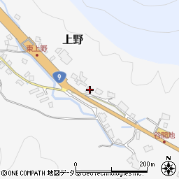 兵庫県養父市上野1318周辺の地図