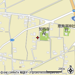 島根県出雲市大社町中荒木恵美須周辺の地図