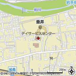 デイサービスセンター周辺の地図