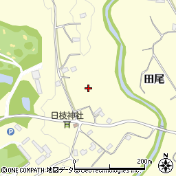 千葉県市原市田尾周辺の地図