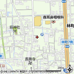 岐阜県大垣市林町8丁目1135周辺の地図