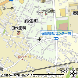 鈴張町クリニック周辺の地図
