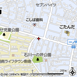 神奈川県藤沢市石川678-2周辺の地図