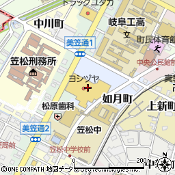 ヨシヅヤ周辺の地図