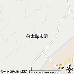 島根県安来市伯太町未明周辺の地図
