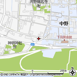 岐阜県羽島郡笠松町円城寺935周辺の地図