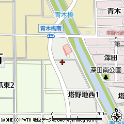 りーふ（緑風）プリンセス・モア周辺の地図