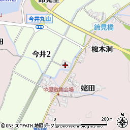 愛知県犬山市今井仲田周辺の地図