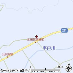 鳥取県鳥取市河原町水根69周辺の地図