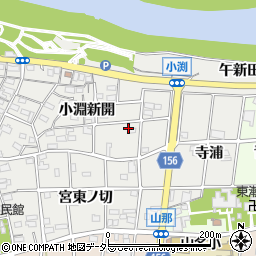 愛知県丹羽郡扶桑町小淵神木周辺の地図