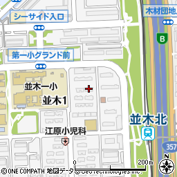 金沢シーサイドタウン並木一丁目第一団地１０－７号棟周辺の地図