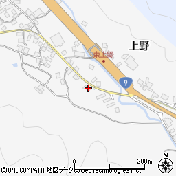 兵庫県養父市上野1284周辺の地図