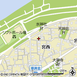 愛知県江南市草井町宮西5周辺の地図
