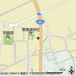島根県出雲市大社町中荒木1351周辺の地図