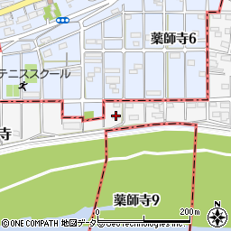 岐阜県羽島郡笠松町円城寺1403-2周辺の地図