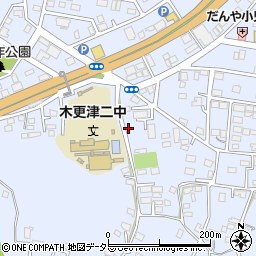 千葉県木更津市請西823-2周辺の地図