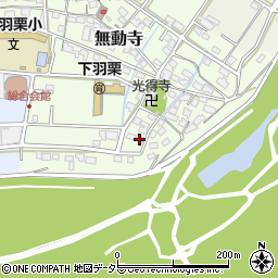 岐阜県羽島郡笠松町無動寺256-11周辺の地図