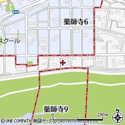 岐阜県羽島郡笠松町円城寺1412周辺の地図