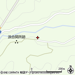 長野県下伊那郡阿智村浪合1118周辺の地図