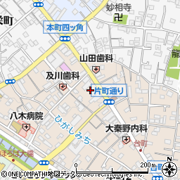 片町駐車場周辺の地図