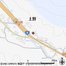 兵庫県養父市上野1323周辺の地図