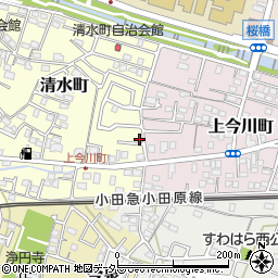 神奈川県秦野市清水町2-31周辺の地図