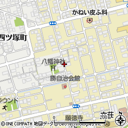 滋賀県長浜市勝町周辺の地図