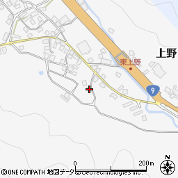 兵庫県養父市上野867周辺の地図