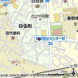 神奈川県秦野市鈴張町2-10周辺の地図