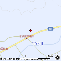 鳥取県鳥取市河原町水根71周辺の地図