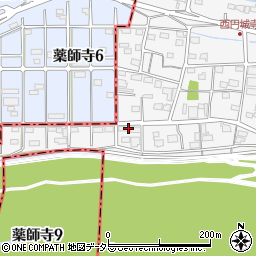 岐阜県羽島郡笠松町円城寺1423周辺の地図