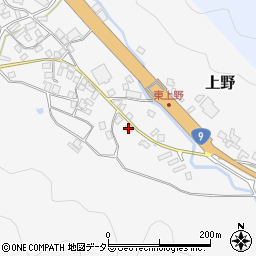 兵庫県養父市上野1272周辺の地図